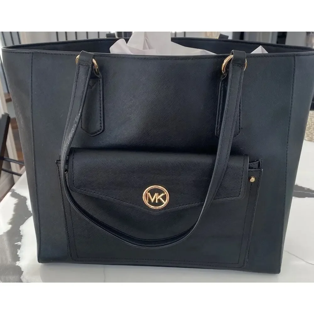 Michael Kors handbag black large - Picture 5 of 10